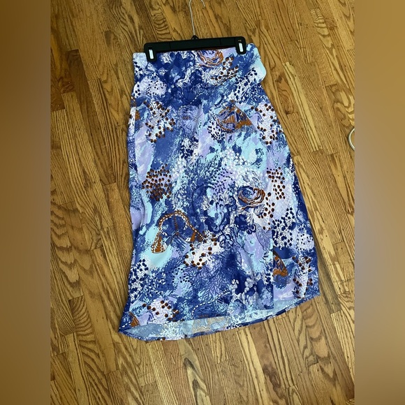 Anthropology slip midi skirt- size small - Picture 6 of 6